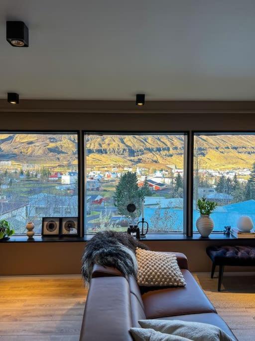 Botnahlid Villa, Mountain And Town Views And Outdoor Sauna Seyðisfjörður Εξωτερικό φωτογραφία