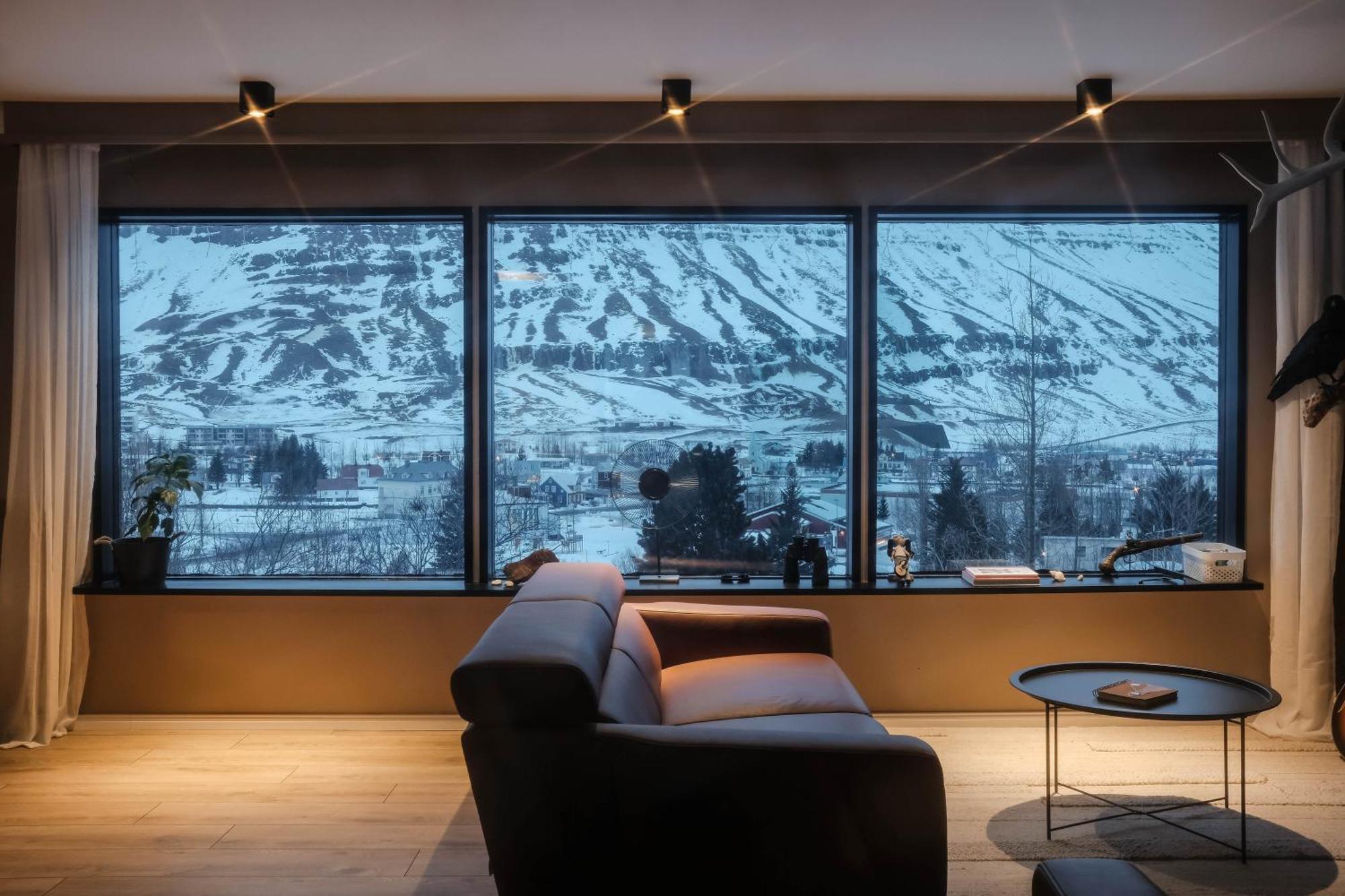Botnahlid Villa, Mountain And Town Views And Outdoor Sauna Seyðisfjörður Εξωτερικό φωτογραφία